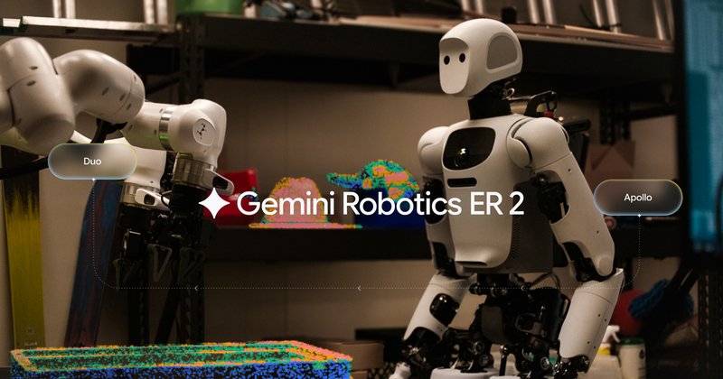 Gemini Robotics ER 2: Google lança modelo de raciocínio para robôs