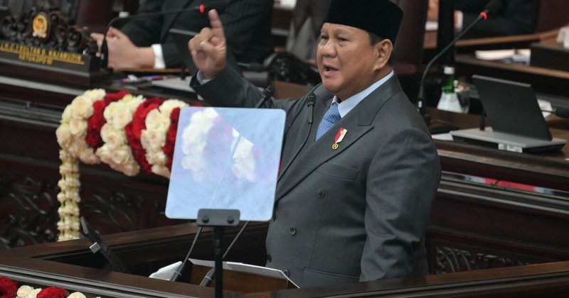Discurso 'pragmático' de Prabowo acalma investidores na Indonésia