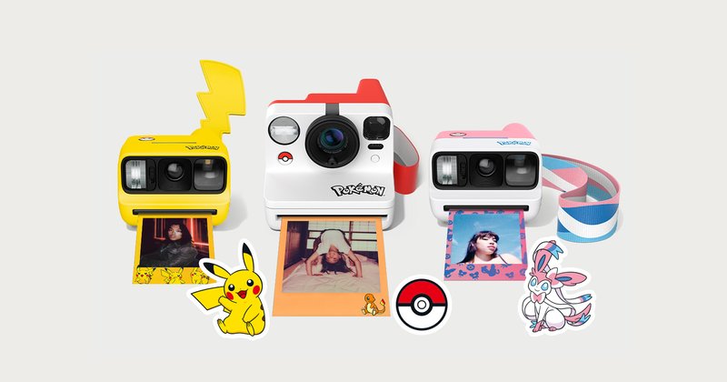 Pokémon e Polaroid lançam coleção limitada de câmeras