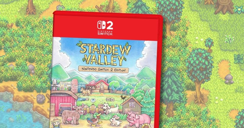 Stardew Valley Switch 2 ganha edição física na Fangamer
