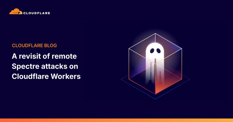 Ataque Spectre remoto em Cloudflare Workers vaza 12 bit/s