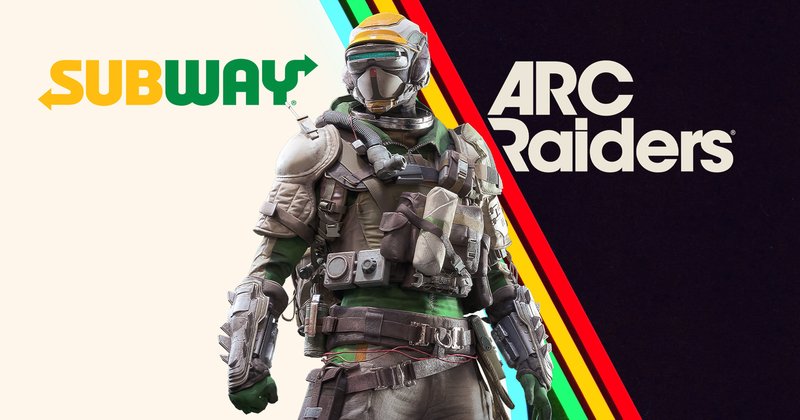 Arc Raiders Anuncia Crossover com Subway para Itens Exclusivos