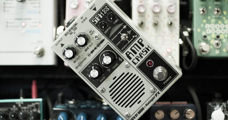 Death By Audio Amp Crash: amplificador e pedal em um único dispositivo