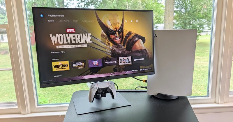 Sony lança monitor PlayStation 27" por US$ 349,99 com dock para DualSense