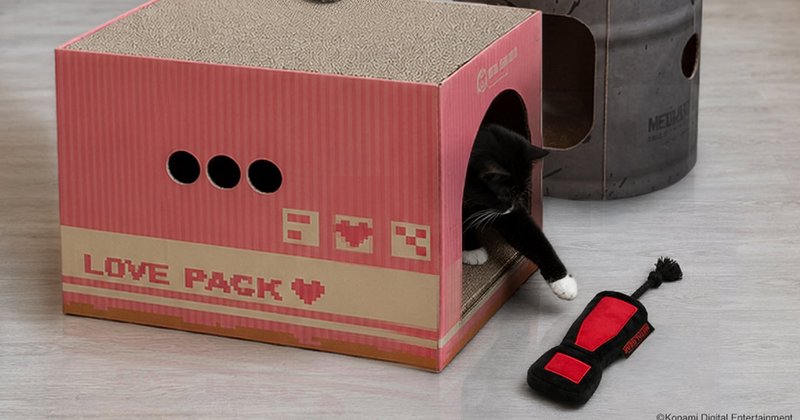 Konami lança brinquedos de Metal Gear para gatos em parceria com gato famoso Uno
