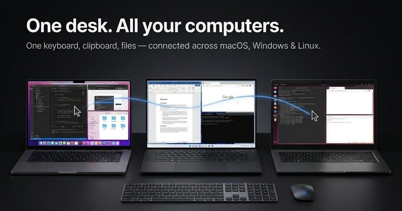 EasySwitch une mouse, teclado e segunda tela entre computadores
