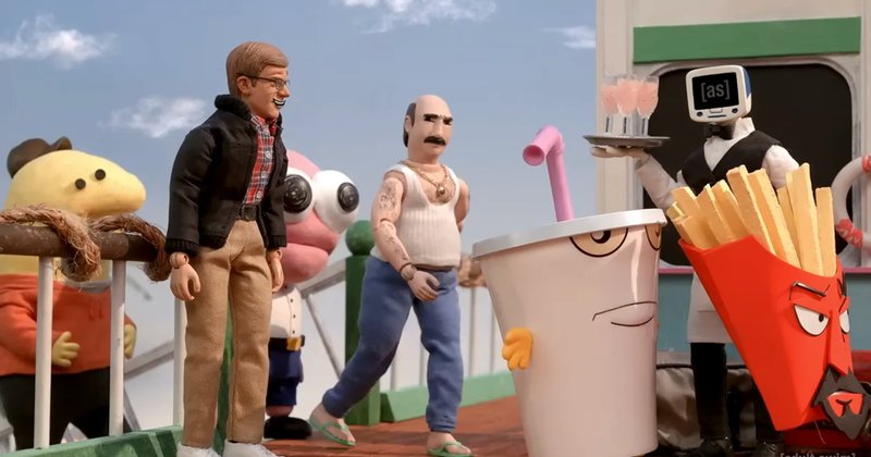 Robot Chicken ataca animação por IA em especial de 25 anos do Adult Swim