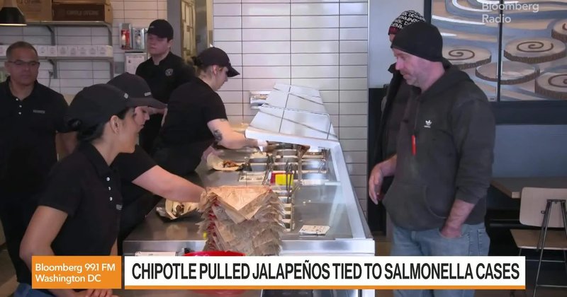 Chipotle identifica jalapeños como fonte de surto de salmonela