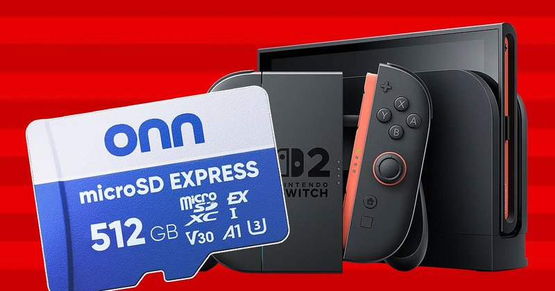 Cartões Onn para Switch 2 na Walmart seguem como a melhor oferta
