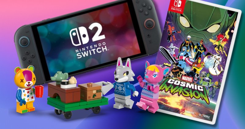 Ofertas de 12/08: Marvel Cosmic Invasion, LEGO Animal Crossing e Switch 2