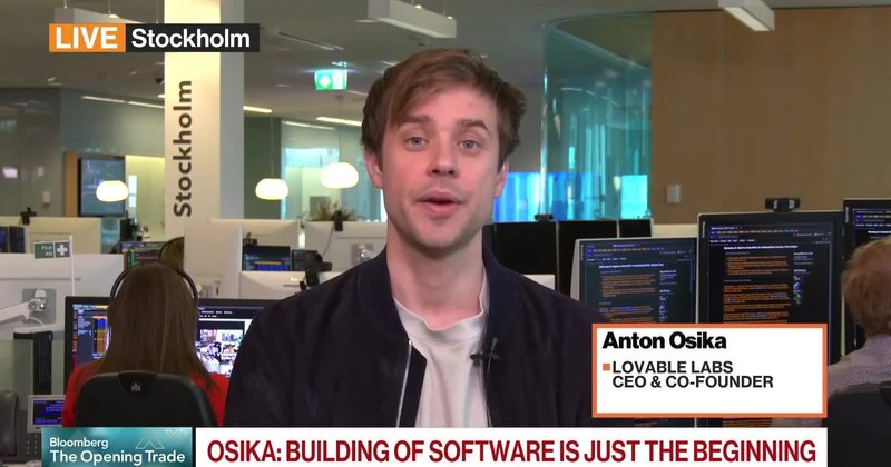 Lovable, startup de vibe coding, é avaliada em US$ 13,3 bilhões