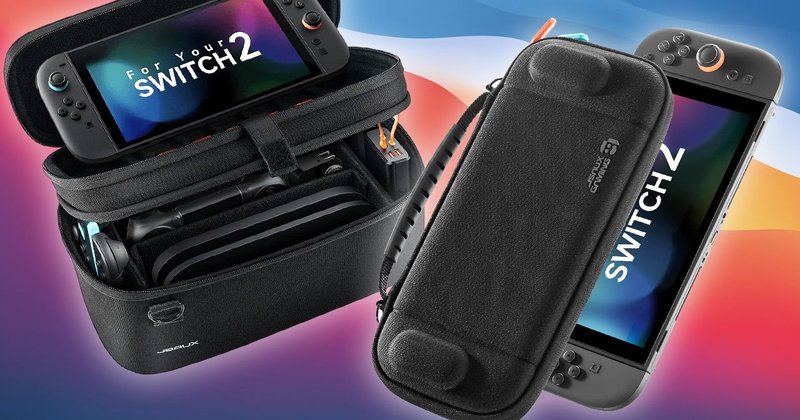 JSAUX coloca três capas de transporte para Switch 2 em oferta